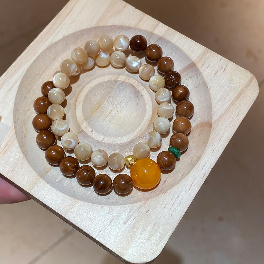 Natural stone amethyst gourd rabbit beaded bracelet light luxury high-end temperament bracelet small fresh fashion jewelry