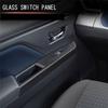 Car Window Switch Panel Trim Sticker Window Lift Control Panel Trim For Toyota ROOMY  Carbon Fiber