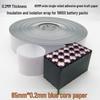 Papier d'orge adhésif coque verte pour batterie lithium 18650 Isolation haute température