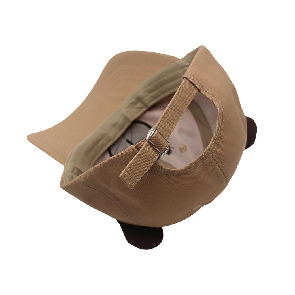 Embroidery Capybara Baseball Cap Breathable Long Brims Hat for Sun Protections Unisex Golf Cap for Adult Unisex