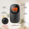 FM Radio Digital Tuning Mini Radio with 3.5mm Jack Earphone Battery Operated Pocket Radio with Clip for Outdoor Walking Jogging