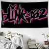 BBLINK182 Band Hippie Wandbehang Wandteppiche Bohemian Wandteppiche Mandala INS Heimdekoration