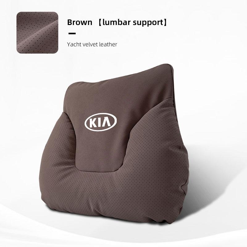 Kia Car Headrest Neck Pillow Support Lumbar Soft Waist Cushion For KIA EV6 Stinger RIO Sorento Picanto Ceed Borrego Syros K4 K5