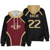 autumn Anime Hoodies for Men football hoodie 100% polyester winter Men's clothing graphic hoodies ventilate outdoor sports topsUnisex Woman's