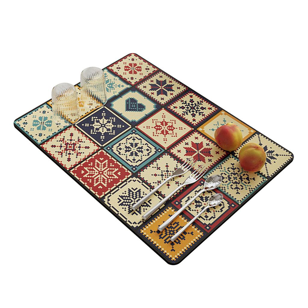Personalized Water Control Table Mat Anti-Molds Multi-Purpose Mats For Chopsticks Bowls