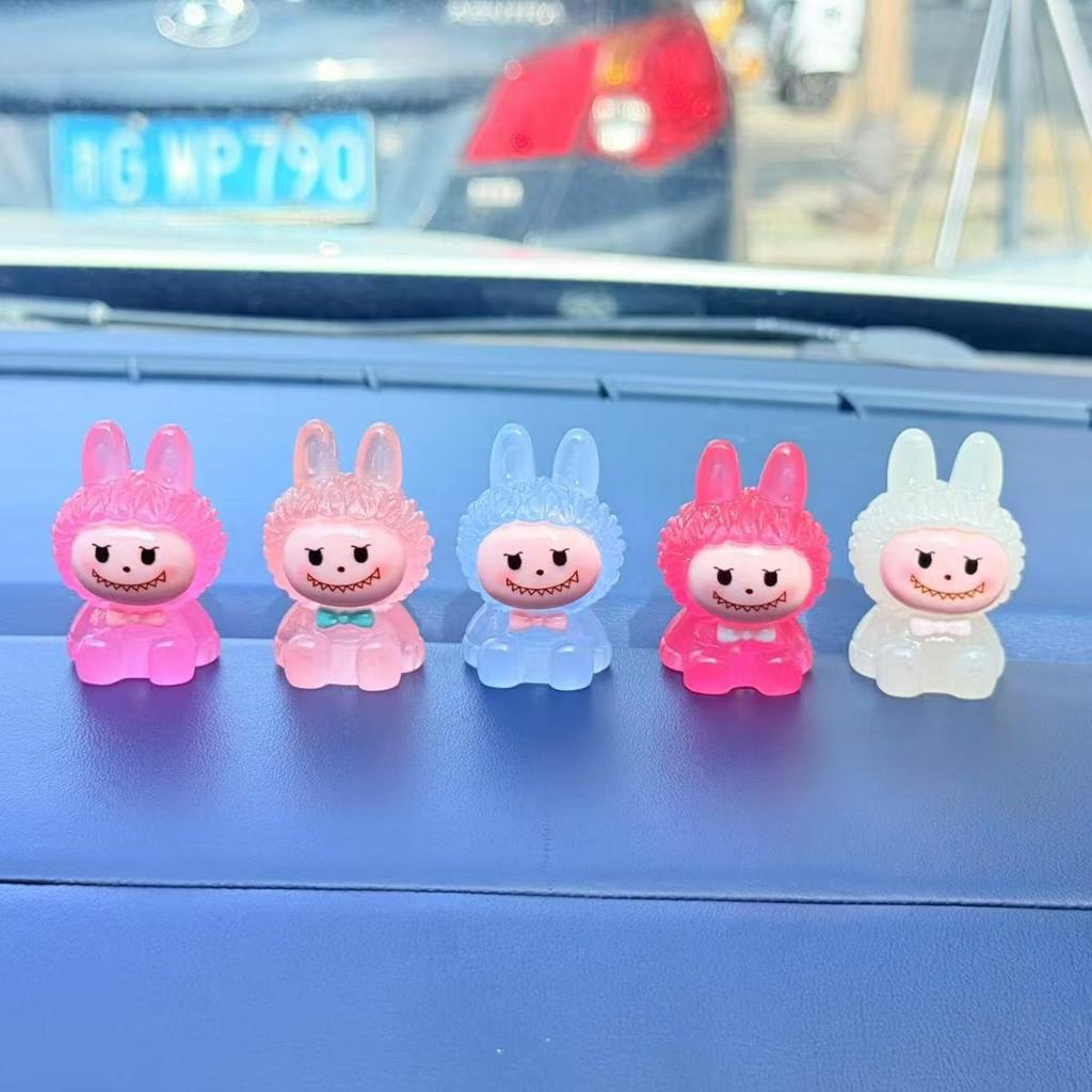 10pcs Car Accessories, Center Console, Car Display Screen, Cute Decoration, Interior Decoration