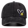 Love Pickleball Hat Retro Washed Embroidered Baseball Cap Women Men Outdoor Fashion Versatile Casual Hat