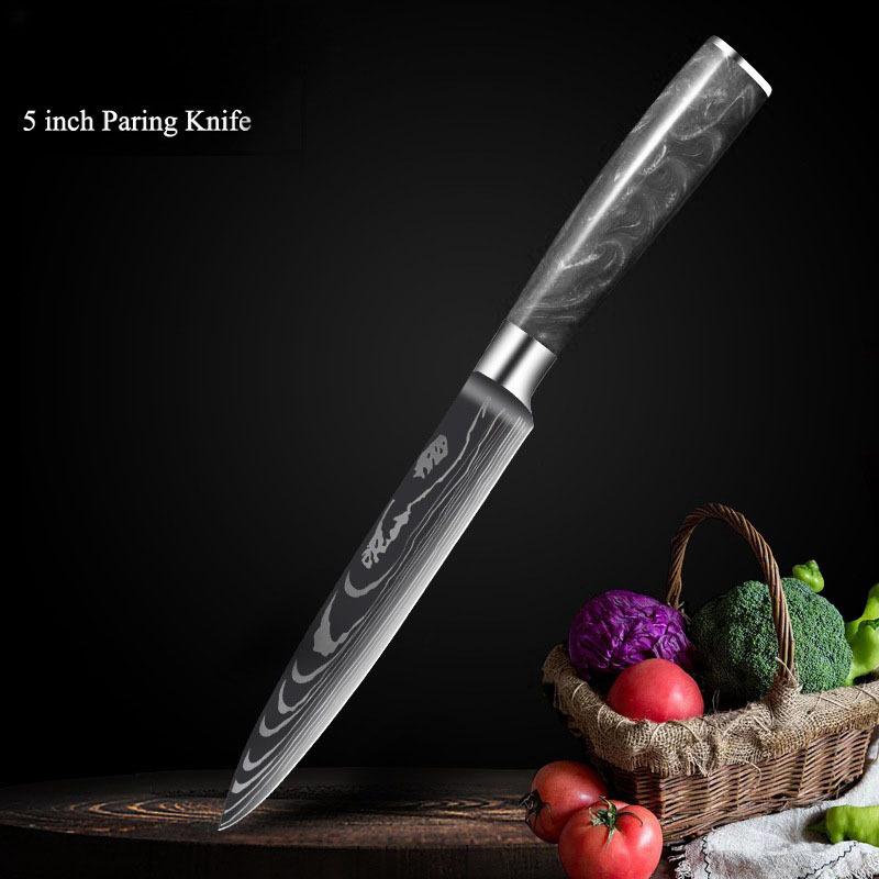 Kitchen Knives Stainless Steel Japanese Chef Knife Slicing Boning Peeling Meat Cutting Sushi Knife High-Quality Cooking Cutter