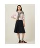 Binpolleidiseu Pleated Skirt Navy (Bf5927C51R)