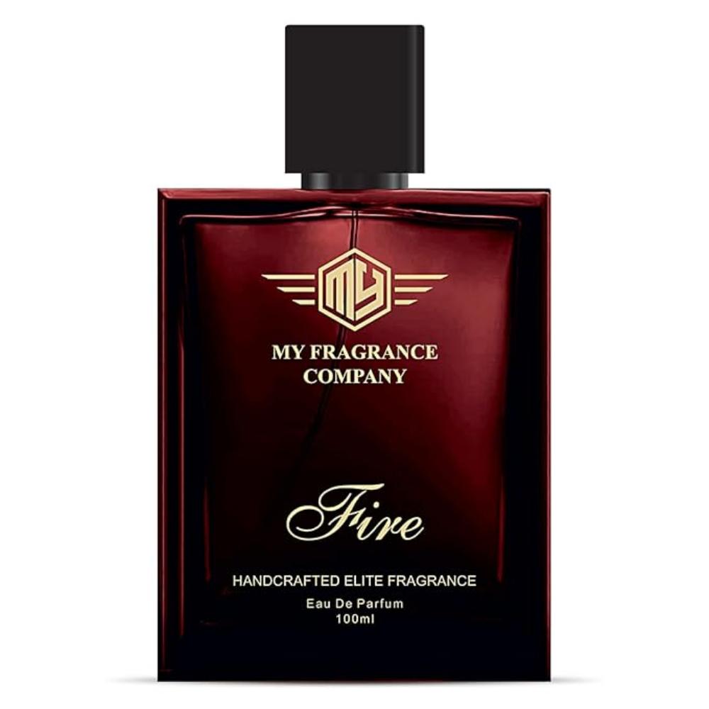 My Fragrance Company Fire Handcrafted Elite Fragrance EDP Perfume For Men - 100ml | Gift for Husband, Boyfriend