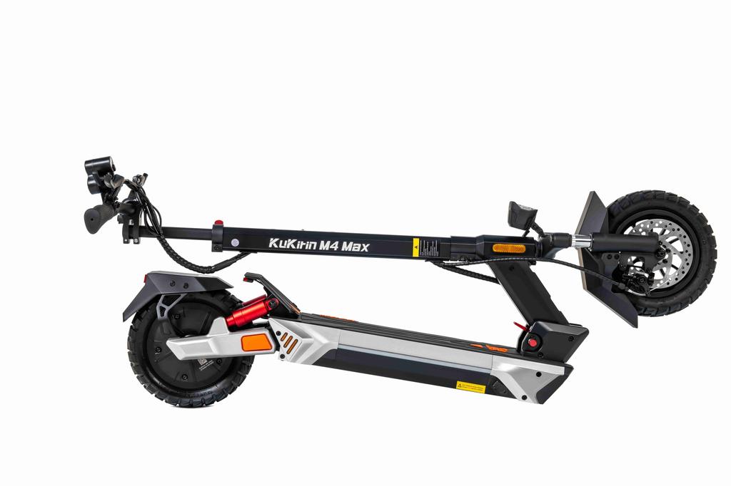 KuKirin M4 Max Foldable Electric Scooter 10 Inch, 800W Motor, 48V 18.2Ah Battery, Top Speed 45 Km/h, Range 64 Km, Dual Disc Brake
