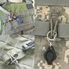 4Pcs Backpack Buckle Waterproof Strong Load Bearing Anti-lost Tear-resistant Carabiner Fastener Securing Clip