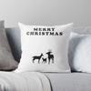 Merry Christmas Decorative Home Pillow Case Cushion Covers Autumn Nordic Simple Modern Living Room Sofa House Bed