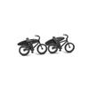 Extreme Wings Hollow Out Bicycle Theme Cufflinks Sports Suit Dual Purpose Trendy Men's Essential Wear Resistant Precision