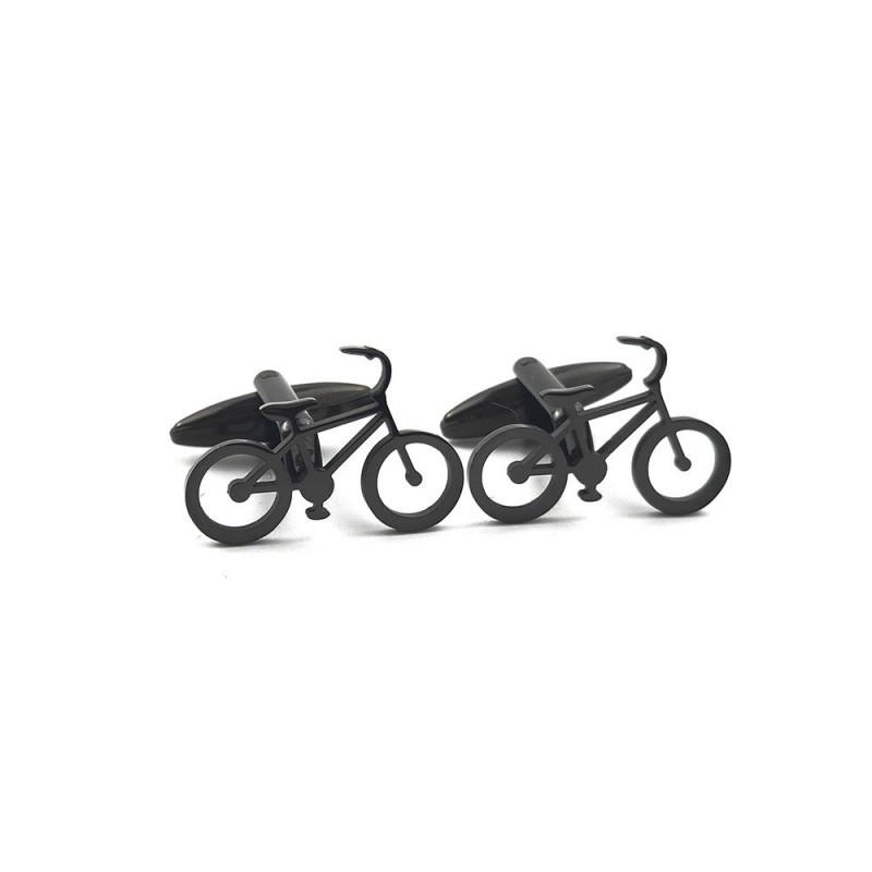 Extreme Wings Hollow Out Bicycle Theme Cufflinks Sports Suit Dual Purpose Trendy Men's Essential Wear Resistant Precision