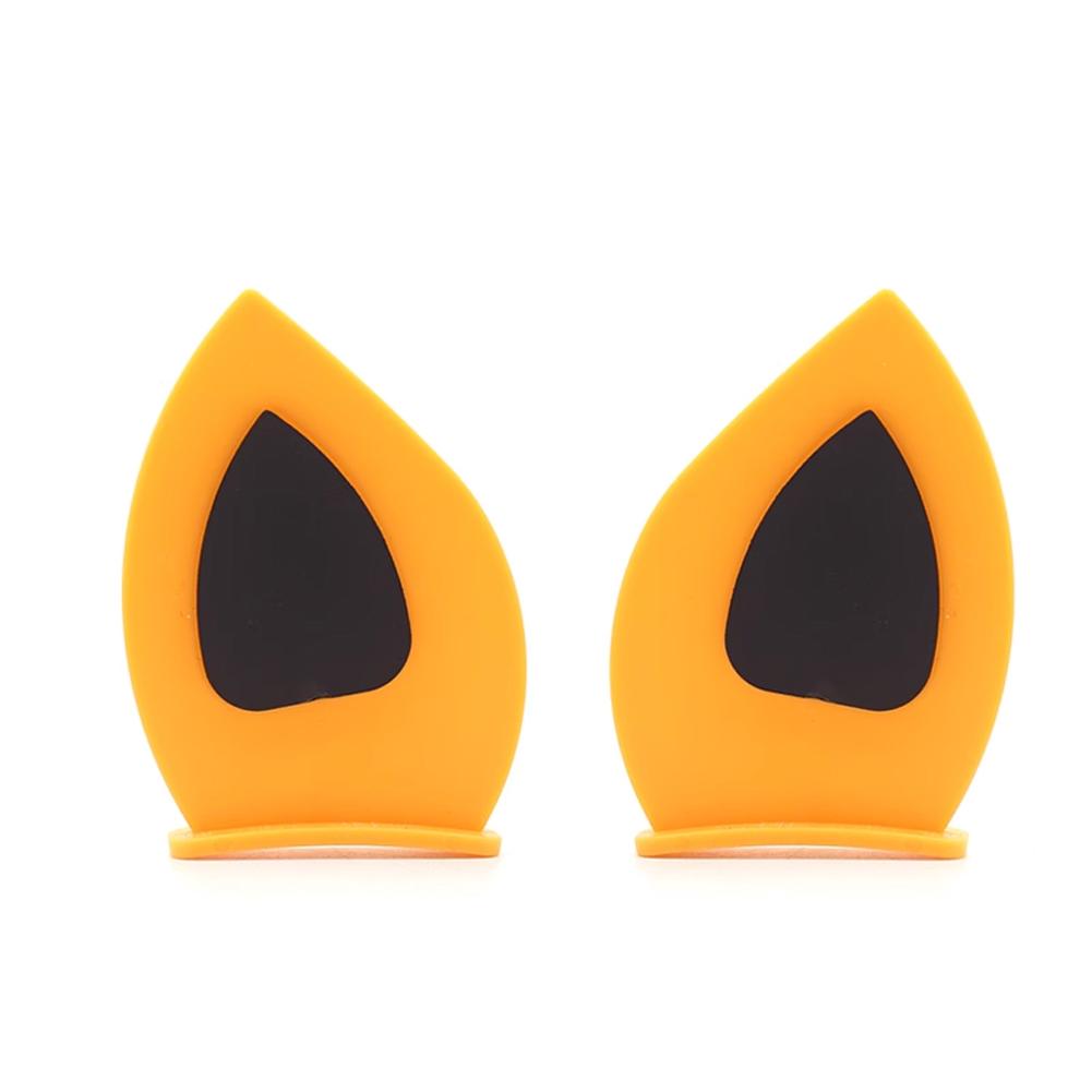 

2 шт. Милые кроличьи уши мотоциклетный шлем мотокросс электрический автомобильный шлем аксессуары для вождения стильный шлем украшение