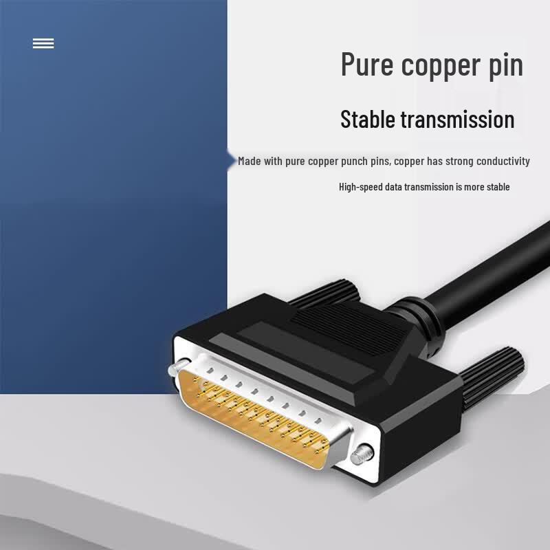DB25 Parallel Port Extension Cable