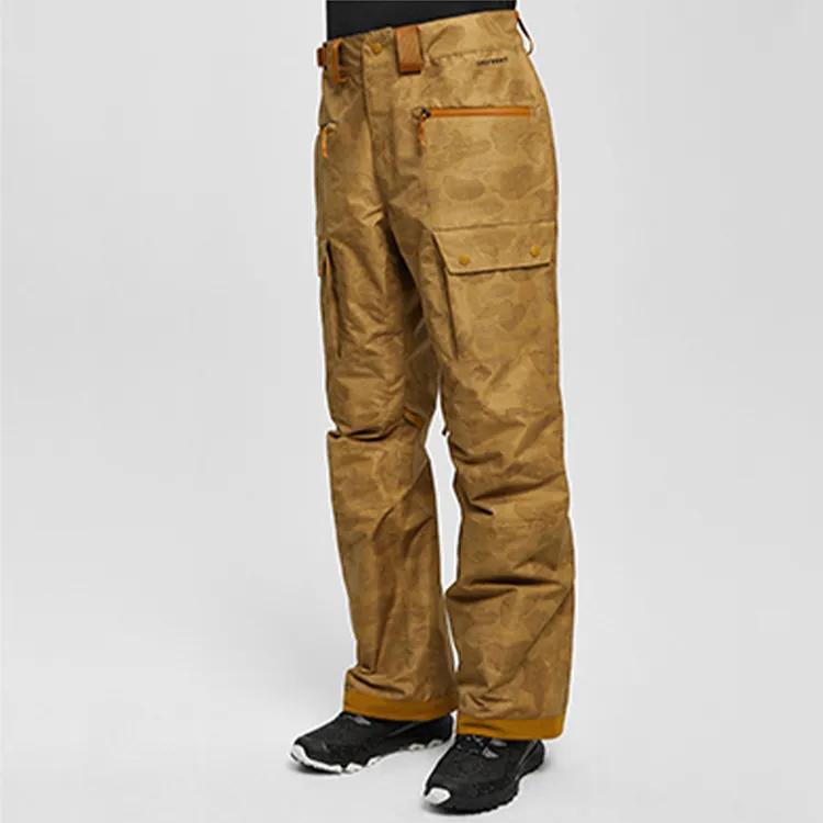 THE NORTH FACE Windbreaker Pants Men's Brown Moderate Straight Fit Pants (Unisex) Windbreaker Pants NF0A3M42 T49