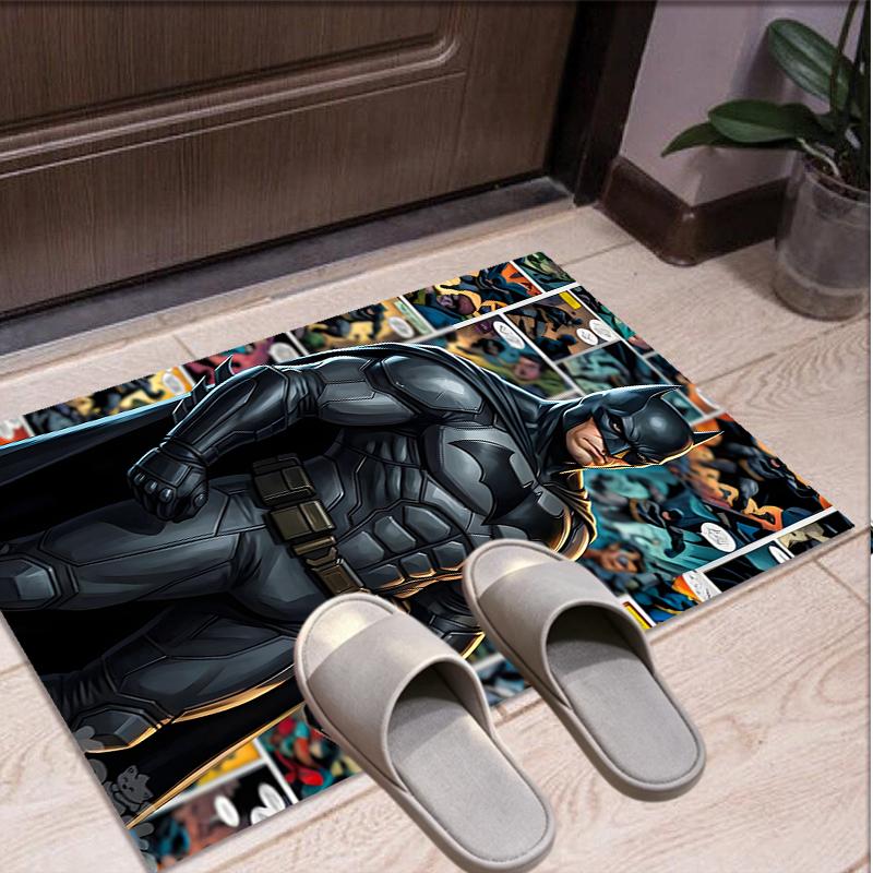 Batman Pattern Rug, Indoor/Outdoor Mat, for Picnic, Gameroom, Bedroom, Office, Living Room, Home Decor Carpet, Birthday Gift