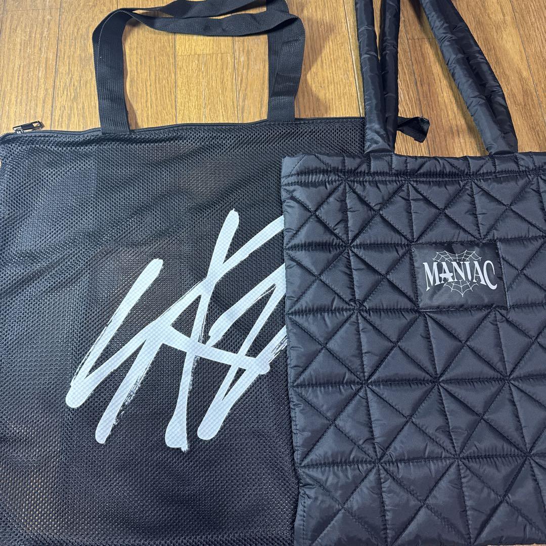 

[USED] straykids mesh quilted tote bag