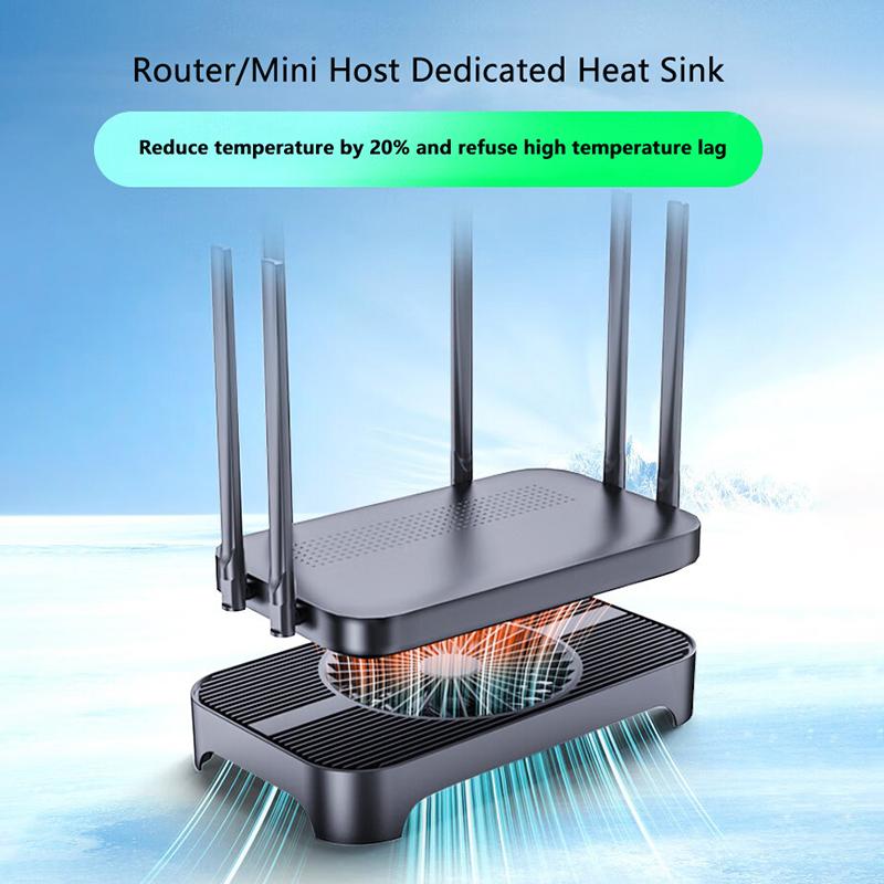 Usb Router Cooler Bracket For Mini Pc Wifi Router Modem Tv Box Stb Portable Mobile Hard Disk Laptop Cooling Fan Stand Holder