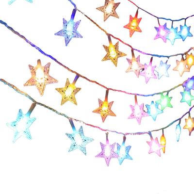 Guirlande lumineuse LED en forme d'étoile, design flexible, économie d'énergie, étanche, pour intérieur et extérieur, décoration de fête de vacances
