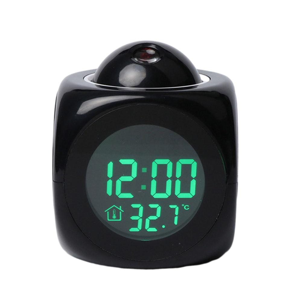 Temperature Alarm Clock Digital LED Screen Display