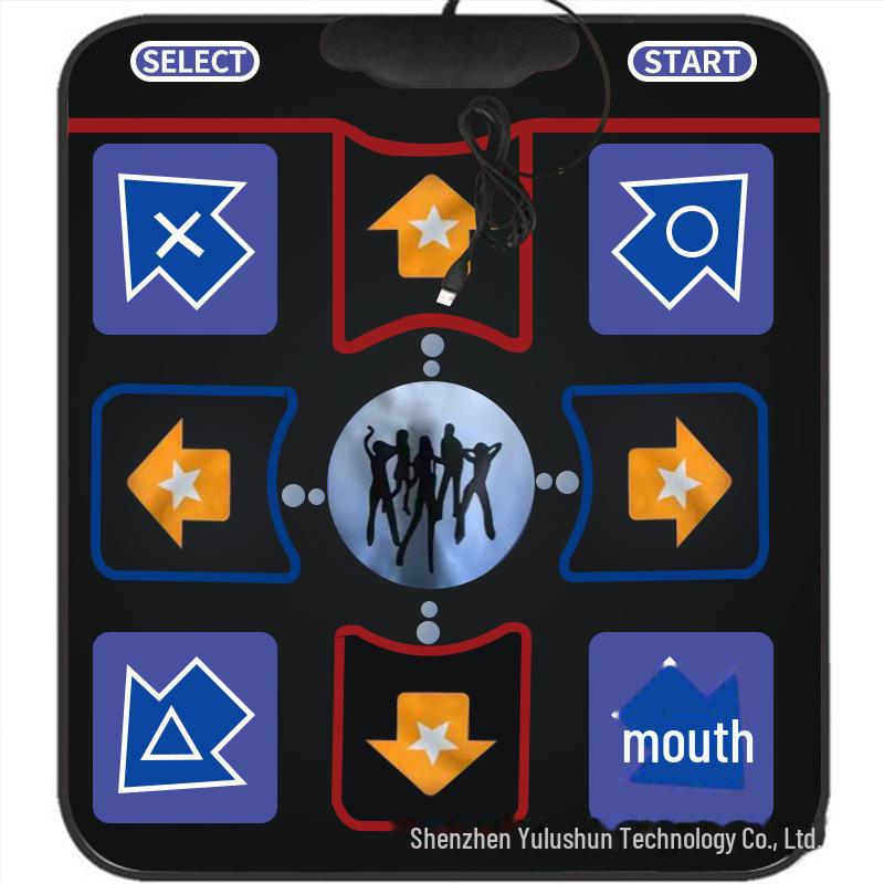 USB Computer Dance Mat with 11 Keys for Home Use