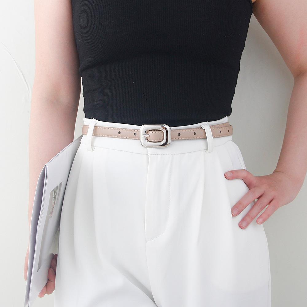 Fashionable Instagram-Style Versatile Women's Belt  Korean-Style Fashionable Jeans and Retro Slim-Fit Pants with Women's Belts
