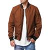 Men's Casual Pilot Baseball Jacket – European & American Spring/Autumn Collection, Large Size