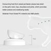 15elevated Cat Food Bowls With Silicone Pet Mat, Plastic Bowl With Stand