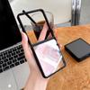 For Samsung Galaxy Z Flip 7 6 5 ZFlip7 FE Phone Case Frosted Transparent Folding Shockproof Protective Silicone Cover