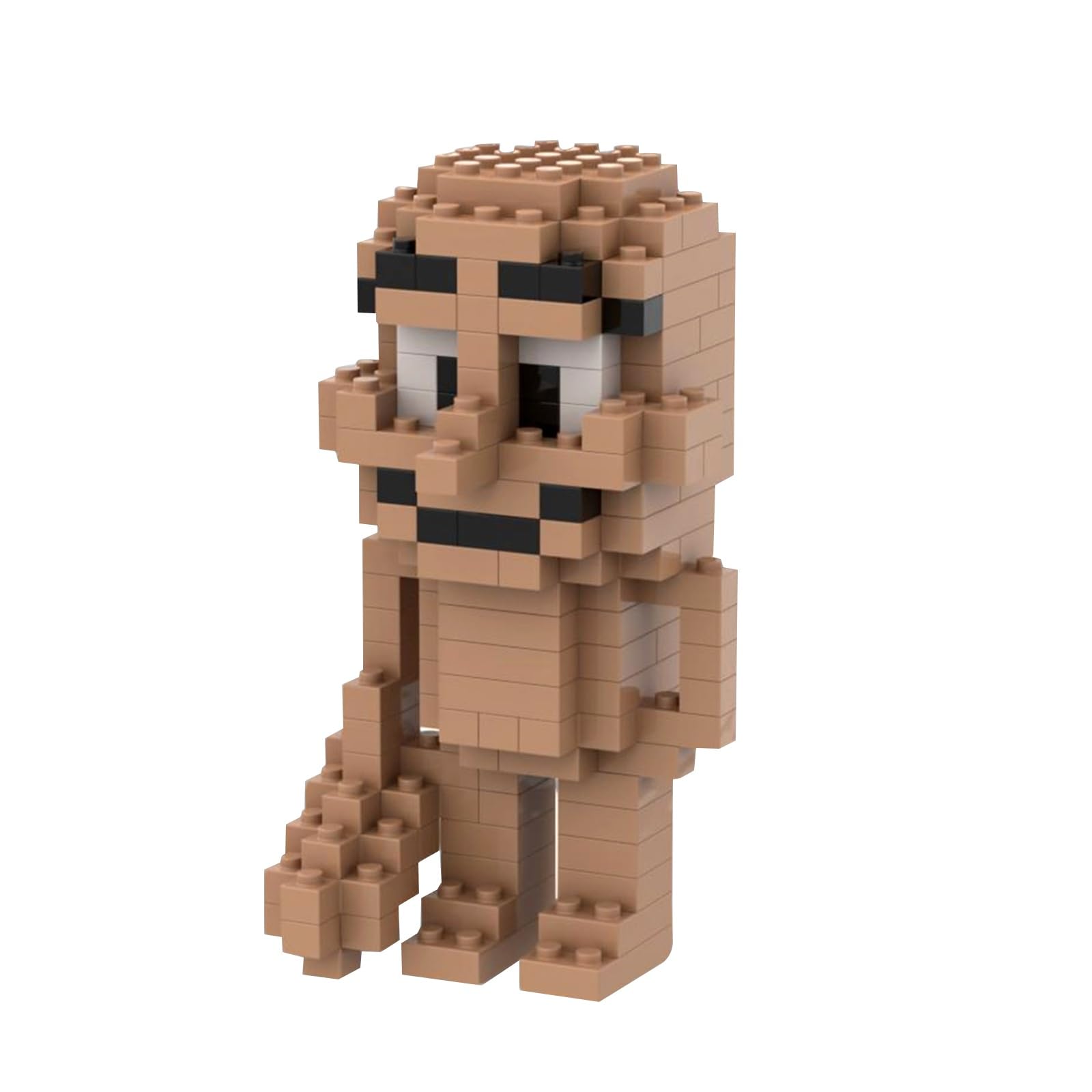 aninako Tung Tung Tung Блоки для Сахура, Итальянский Мозголом, Минифигурка LEGO, Строительные Блоки, Игрушка для Детей, ИТАЛЬЯНСКИЙ МОЗГОЛОМ Tralalero Tralala, День Рождения
