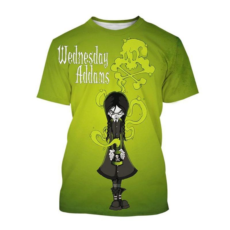 

Summer fashion hot selling horror movie character printing personalized trendy cool fun T-shirt S