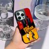 Classic Movies Pulp Fictions Poster Phone Case for iPhone 17 16 E 15 14 13 12 Pro Max Sheepskin Silver-edged Protective Case