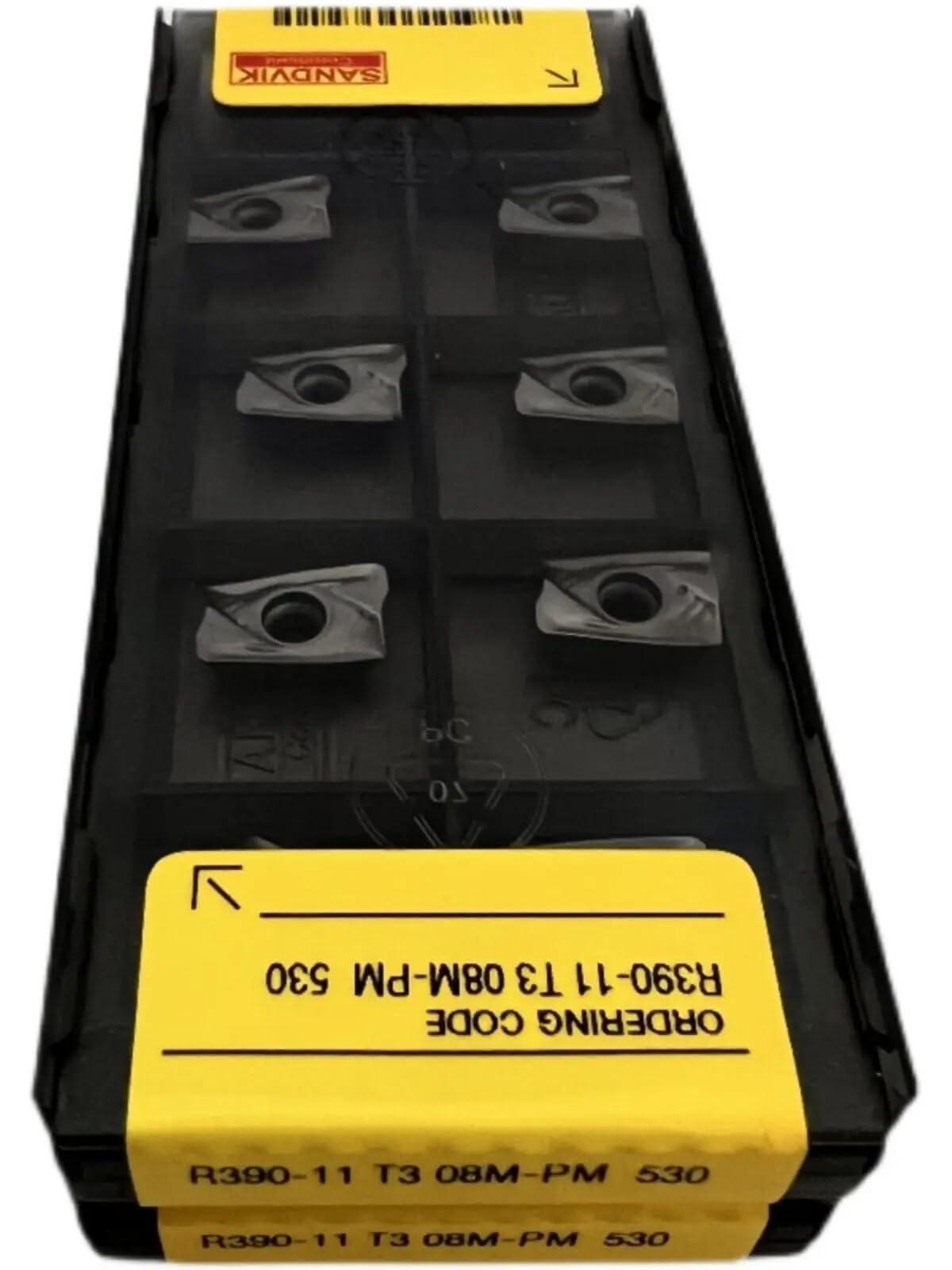 

R390-11T308M-PM 530 / Industrial indexable Carbide Inserts 10 PCS