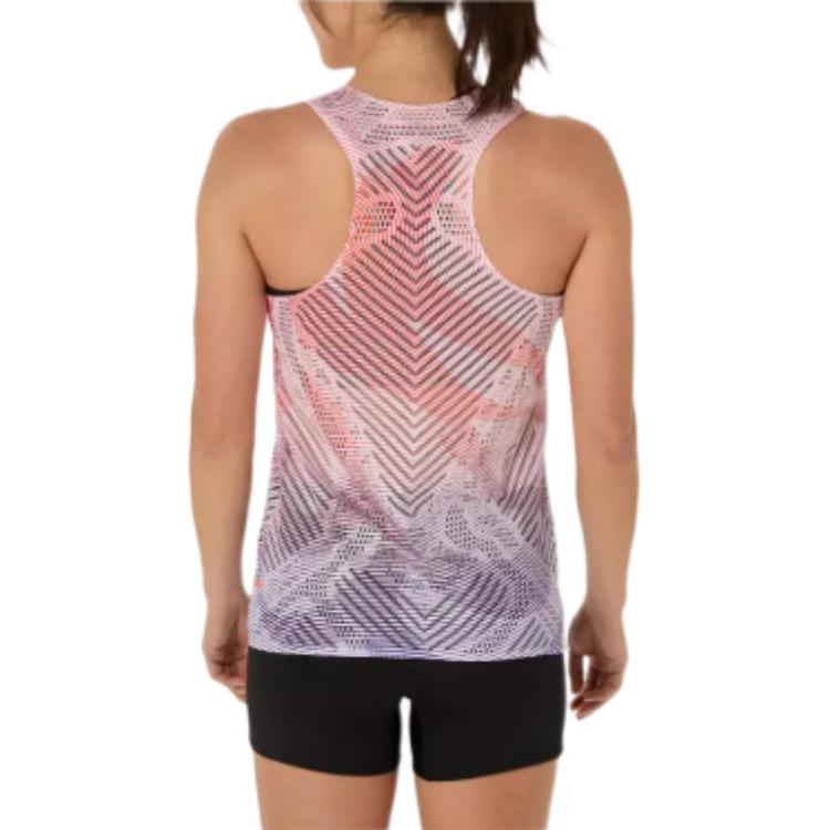 Asics Jacquard Mesh Texture Tank Top Women Tops 2092A532-605