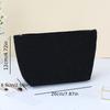Corduroy Organizer Pouch for Electronics & Accessories - Durable Polyester Storage Bag