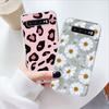 For Samsung Galaxy Note 10 Lite S10 S9 Plus S10e S9+ S10+ Flower Daisy Heart Leopard Phone Case Clear Transparent Couple Cover