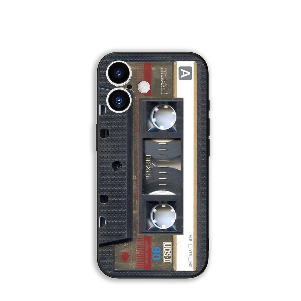 Cover for Motorola Moto Edge 50 30 Fusion 40 neo Ultra Pro G54 G24 G05 G35 G55 G64 G75 G84 G85 Case Cassette Tape Music Retro