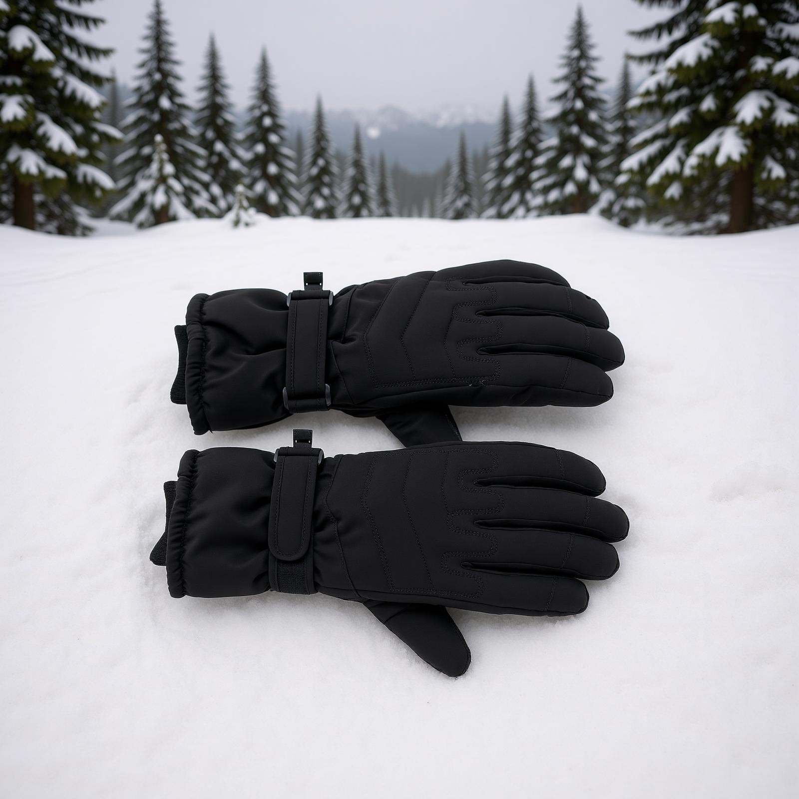 

Winter Ski Gloves Water Proof Windproof Cold Weather Touchscreen Snow Gloves for Men Women Skiing Snowboarding