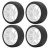 4PCS RC Car Tires Strong Cushioning Universal Fit for TAMIYA TT01 TT02 XV01 XV02 HSP 94123 94122 1 10 Remote Control
