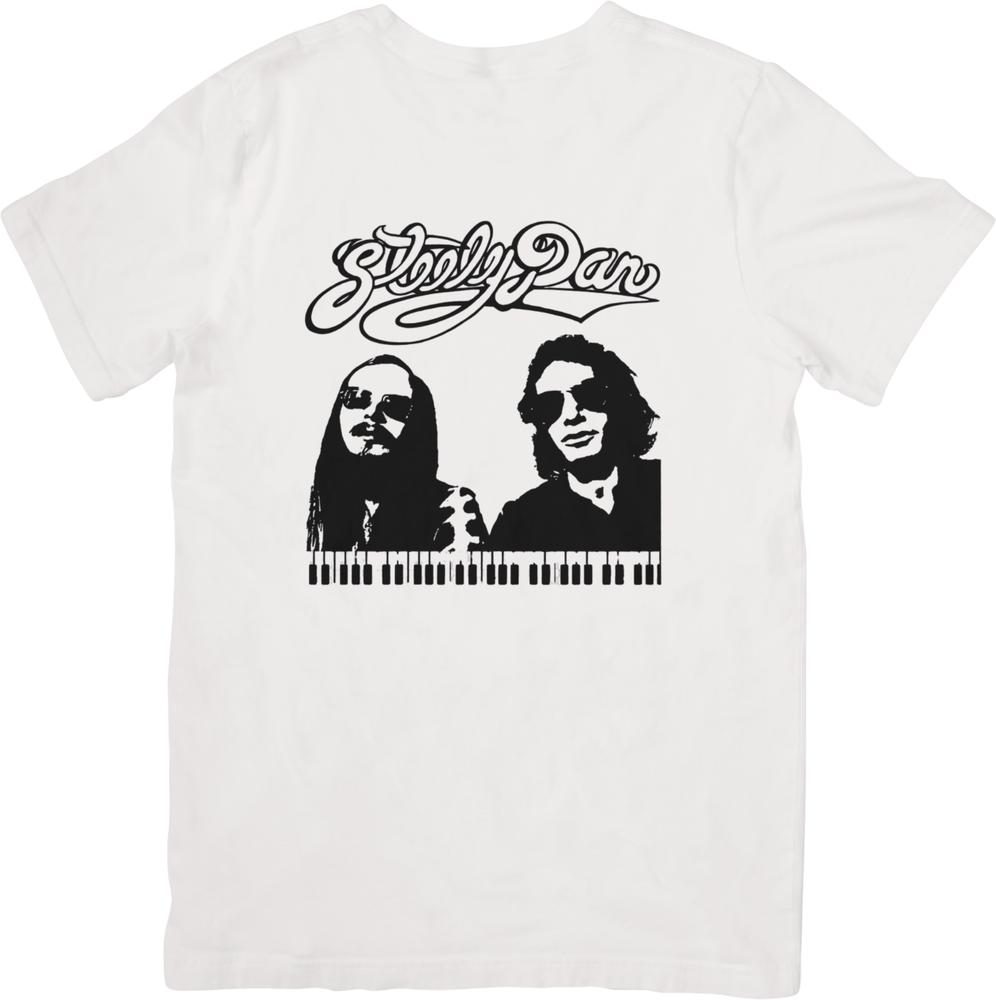 Steely Dan Vintage Retro Passform für Unisex Damen Qualitäts-Baumwoll-T-Shirts