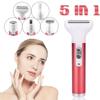 5 in 1 Electric Hair Remover USB Rechargeable Lady Shaver Nose Facial Eyebrow Face Body Trimmer Razor