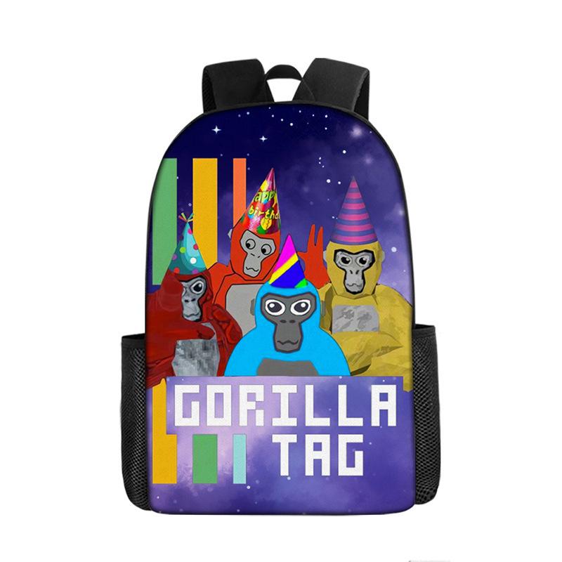 Lemur Backpack, Primary And Secondary School Printed Schoolbag, Large-Capacity Fashion Backpack. Backpack
