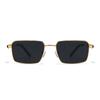 Trendy Sunglasses for Men Women Cross Border Export Square Frame European American Street Style Instagram Influencer Model 1416