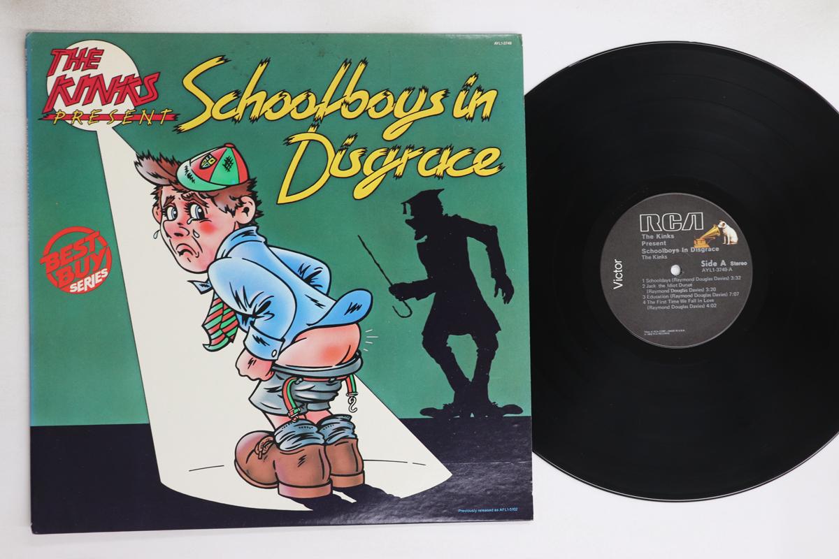 

LP Record KINKS - Schoolboys In Disgrace AYL13749 RCA 1980 US Rock Used