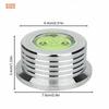 Pailvens Record Weight Turntable Disc Record Stabilizer Vibration Reduction Inside Speed Measuring Leveling for LP Vinyl Record Silver Stabilizer,