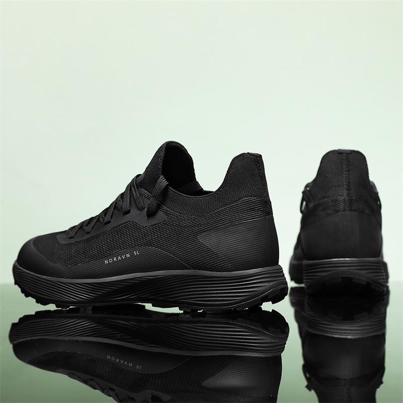 Fashion Ultralight Running Shoes Men's Trend Outdoor Walking Shoes Men's Cushioning Jogging Sneakers Casual Sneakers Men's Shoes Black