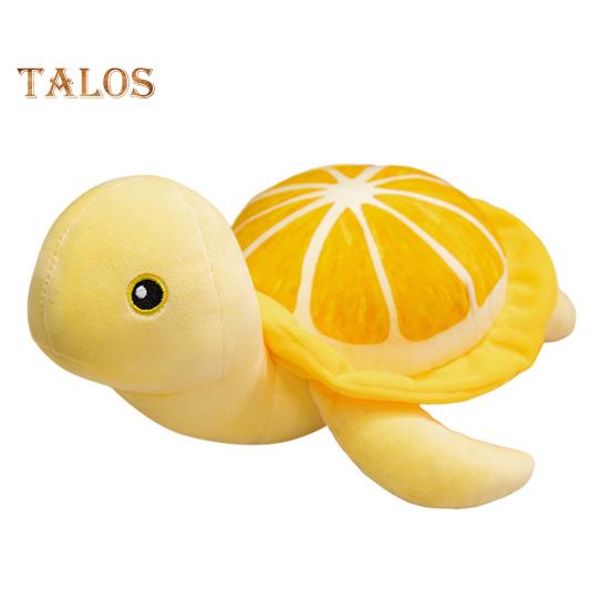 

Плюшевая игрушка «Лимонная черепаха» Ультрамягкая мягкая игрушка для сна для детей Снятие стресса Обнимашка S жёлтый